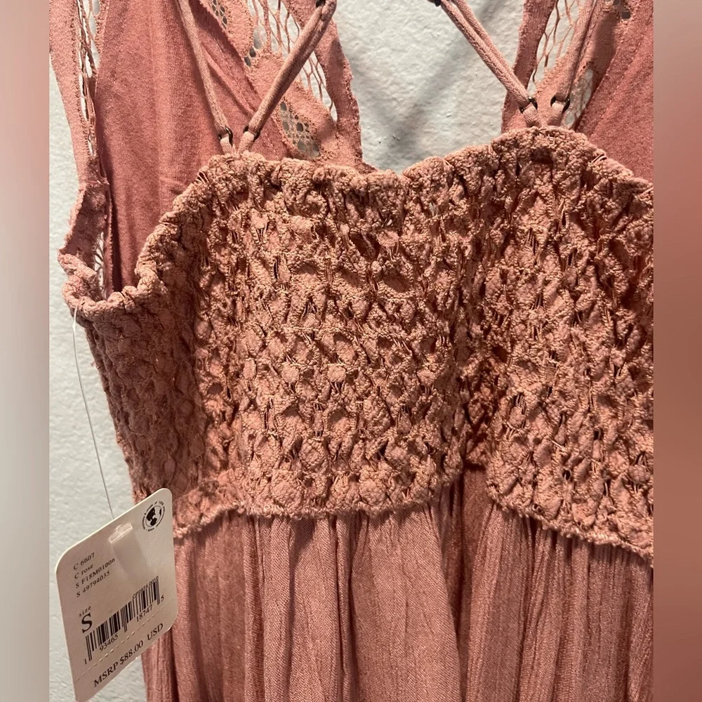 NWT Free People One Adella slip dress